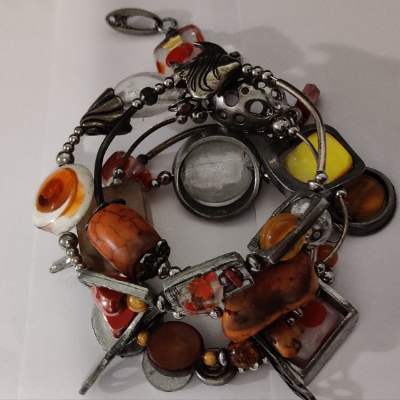 Y2K Artisan Memory Wrap Wrist Bracelet - Picture 6 of 12